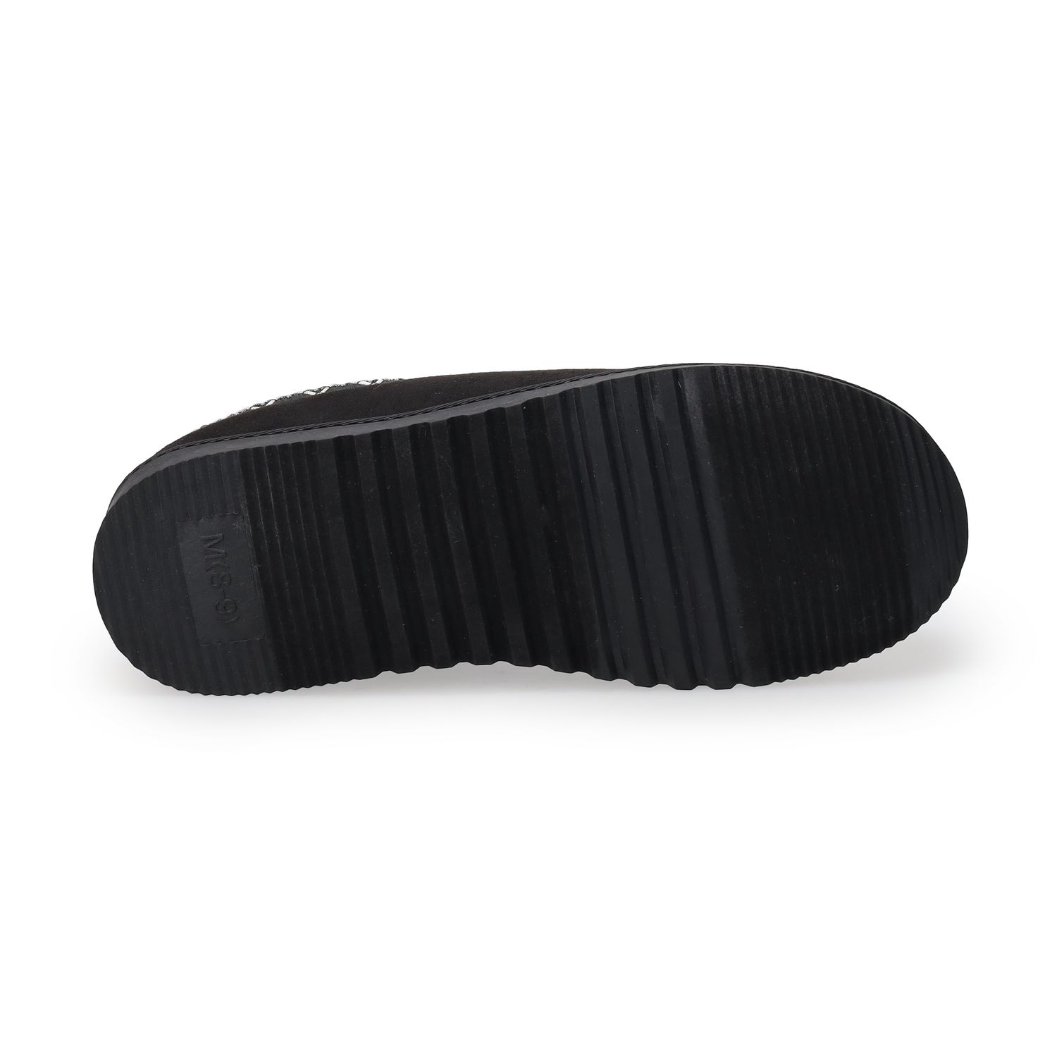 Мужские тапочки Sonoma Goods For Life Finnegan Taped Detail Clog Slippers, цвет: Чёрный — фото 4