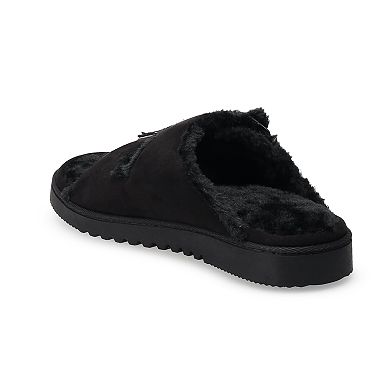 Women's Sonoma Goods For Life® Norna Two Band Faux Fur Sandal Slippers