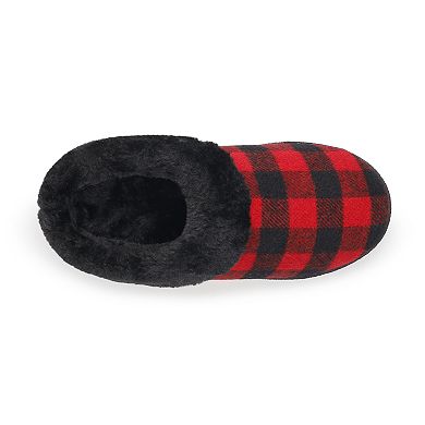 Sonoma Goods For Life Irie Women's Plaid Clog Slippers