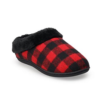 Sonoma Goods For Life® Irie Women's Plaid Clog Slippers