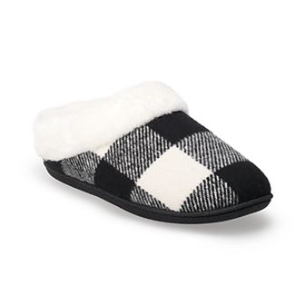 Sonoma Goods For Life® Irie Women's Plaid Clog Slippers