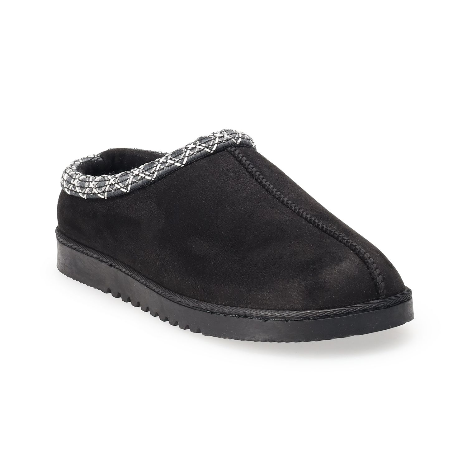 Женские тапочки Sonoma Goods For Life Gomezz Clog Slippers, цвет: Чёрный — фото 1