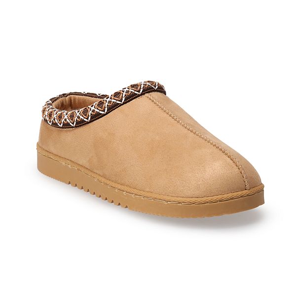 Sonoma Goods For Life® Gomezz Women's Clog Slippers - Tan (X SMALL)