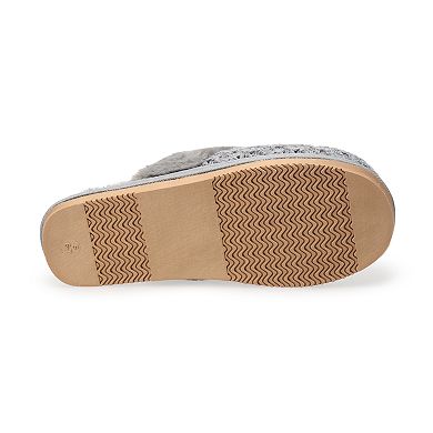 Sonoma Goods For Life® Nelliee Women's Sweater Vamp Scuff Slippers