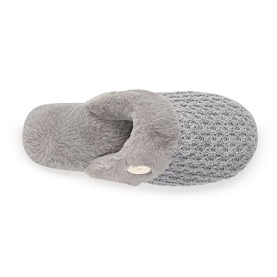 Sonoma Goods For Life® Nelliee Women's Sweater Vamp Scuff Slippers