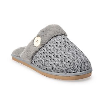 Sonoma Goods For Life® Nelliee Women's Sweater Vamp Scuff Slippers