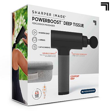 Sharper Image Powerboost Deep Tissue Percussion Massager