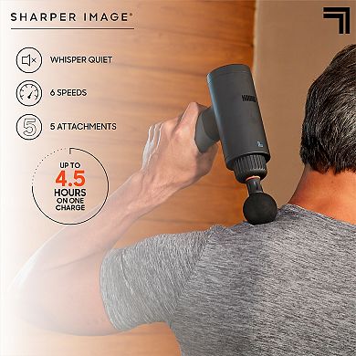 Sharper Image Powerboost Deep Tissue Percussion Massager