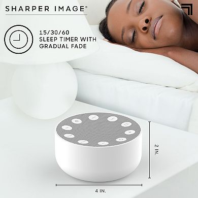 Sharper Image Sleep Therapy White Noise Machine