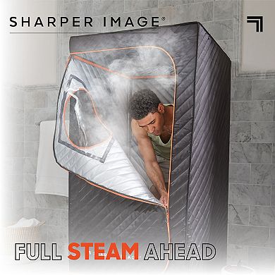 Sharper Image Portable Zip-Up Sauna Steamer Spa