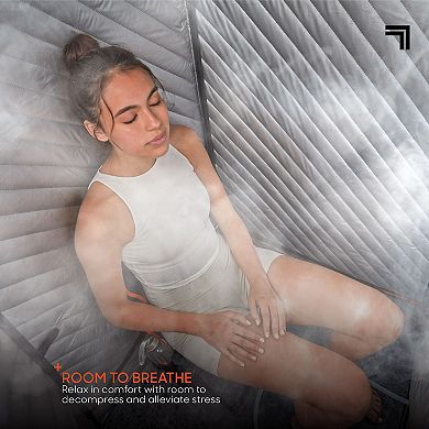 Sharper Image Portable Zip-Up Sauna Steamer Spa