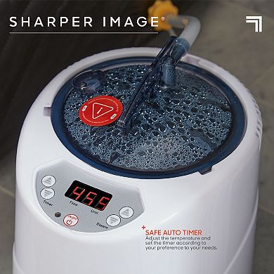 Sharper Image Portable Zip-Up Sauna Steamer Spa