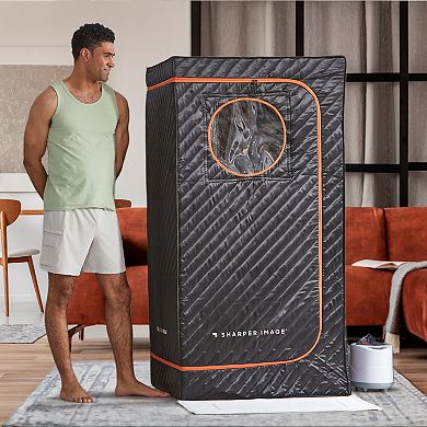 Sharper Image Portable Zip-Up Sauna Steamer Spa