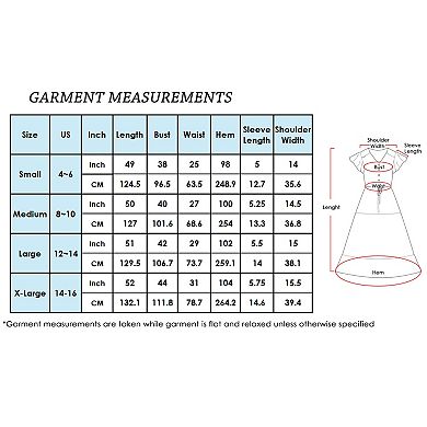 Women's Floral Print Butterfly Sleeve Dress