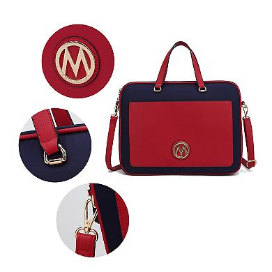 Mkf Collection Nina Shoulder Messenger Bag Laptop Case By Mia K
