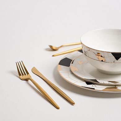 Ozarke's Aurora Black Plate Set