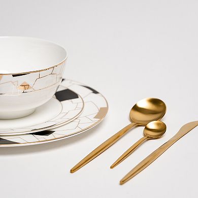 Ozarke's Aurora Black Plate Set