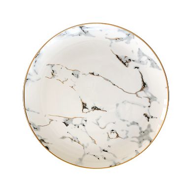 Ozarke's Alliance Grey Marble Plate Set