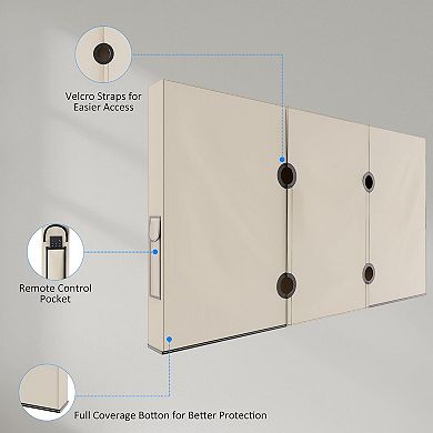 Outdoor TV Cover Waterproof And Weatherproof 600d