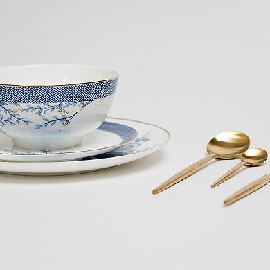 Ozarke's Blue Flower Plates Set