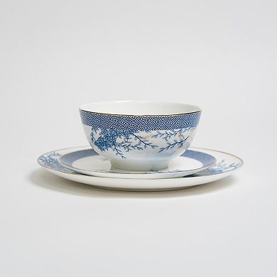 Ozarke's Blue Flower Plates Set