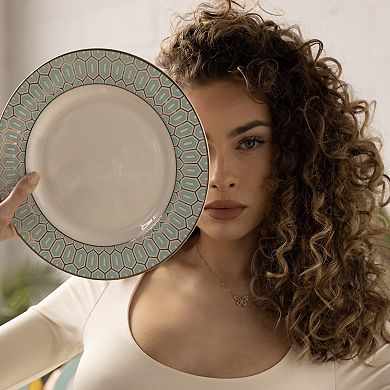 Ozarke's Tiffany Blue Plates Set