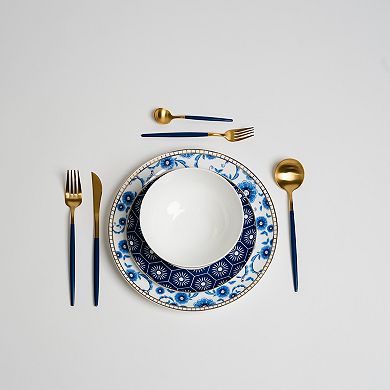 Ozarke's Gem Blue White Plate Set