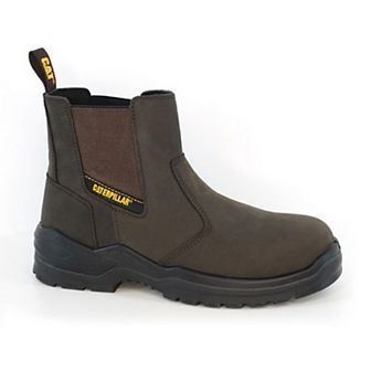 Men's Caterpillar Striver Chelsea Steel Toe Waterproof Work Boots