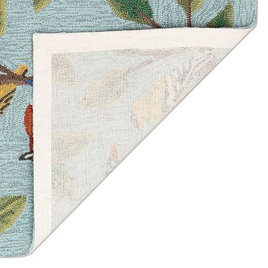 Liora Manne Frontporch Birds On A Branch Indoor/Outdoor Area Rug