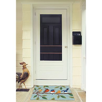 Liora Manne Frontporch Birds On A Branch Indoor/Outdoor Area Rug