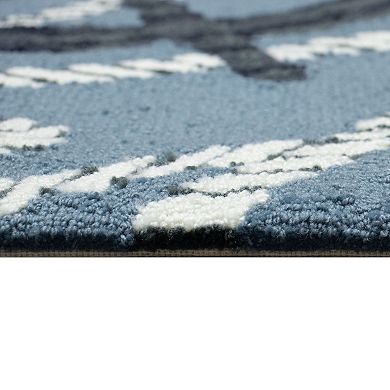 Liora Manne Frontporch Captain's Wheel Indoor/Outdoor Area Rug