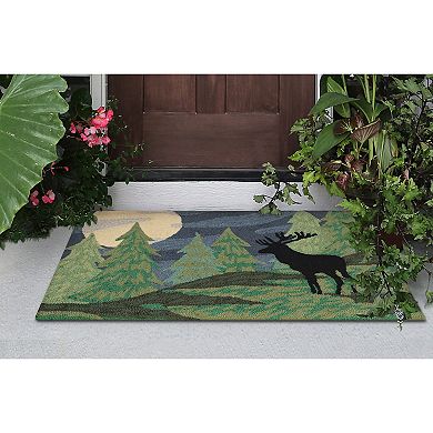 Liora Manne Frontporch Moonlit Mountain Indoor/Outdoor Area Rug