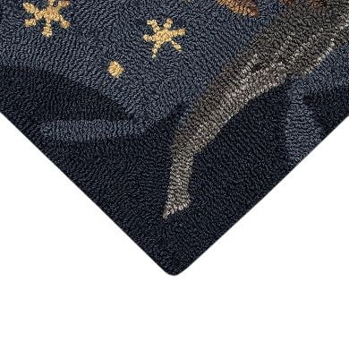 Liora Manne Frontporch Owl Family Indoor/Outdoor Area Rug