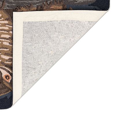 Liora Manne Frontporch Owl Family Indoor/Outdoor Area Rug