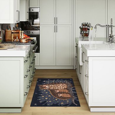 Liora Manne Frontporch Owl Family Indoor/Outdoor Area Rug