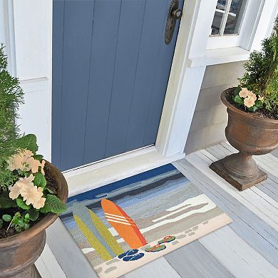Liora Manne Frontporch Surf Break Indoor/Outdoor Area Rug