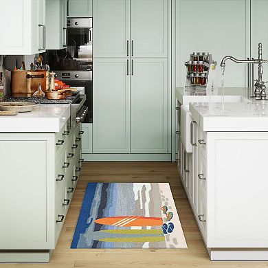 Liora Manne Frontporch Surf Break Indoor/Outdoor Area Rug