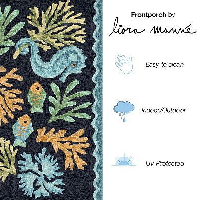 Liora Manne Frontporch Sweet Reef Indoor/Outdoor Area Rug