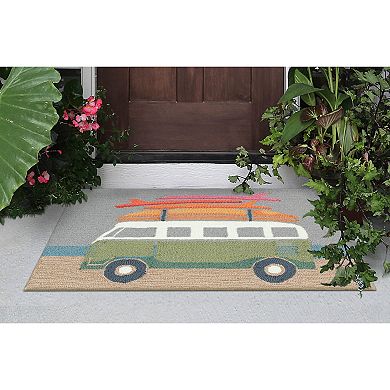Liora Manne Frontporch Van Life Indoor/Outdoor Area Rug