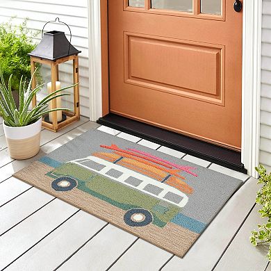 Liora Manne Frontporch Van Life Indoor/Outdoor Area Rug