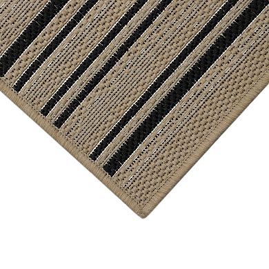 Liora Manne Katonah Lines Indoor/Outdoor Area Rug