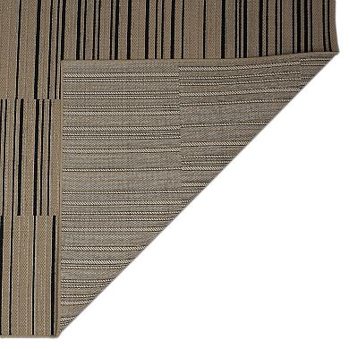 Liora Manne Katonah Lines Indoor/Outdoor Area Rug