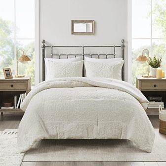 Madison Park Eliana 3 pc Tufted Woven Comforter Set
