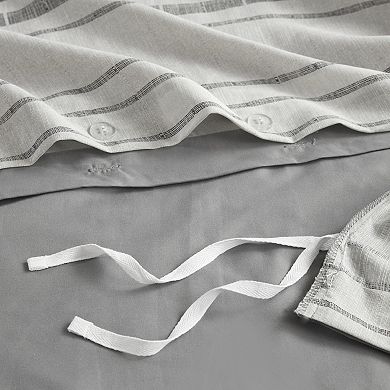 Madison Park Nico 3-Piece Stripe Duvet Cover Set