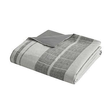 Madison Park Nico 3-Piece Stripe Duvet Cover Set