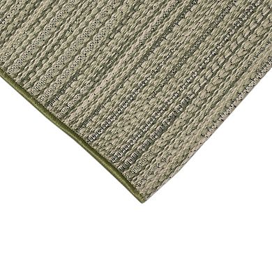 Liora Manne Miranda Tweed Stripe Indoor/Outdoor Area Rug