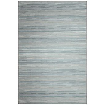 Liora Manne Miranda Tweed Stripe Indoor/Outdoor Area Rug