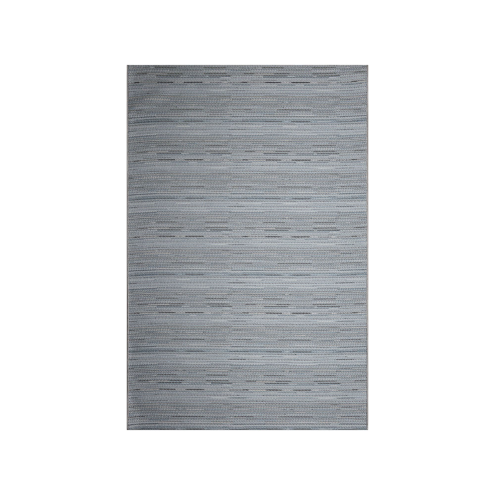 Liora Manne Miranda Tweed Stripe Indoor/Outdoor Area Rug, Blue