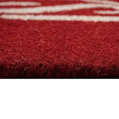 Liora Manne Natura Happy Holidays Holly Outdoor Mat