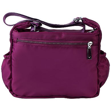 Women's, Nylon Crossbody Shoulder Bag With Multi-pockets